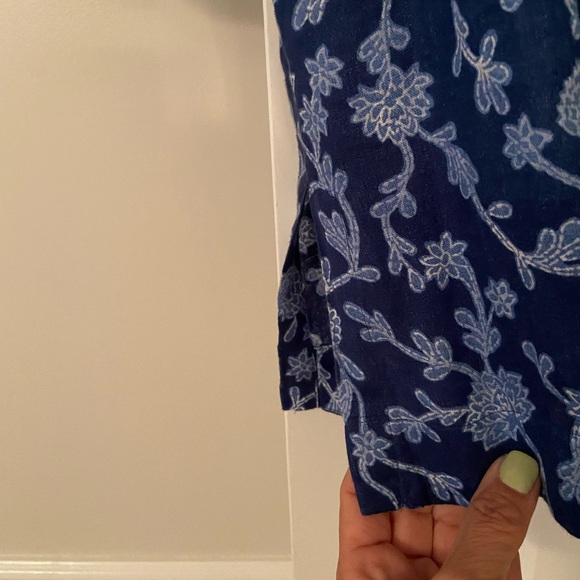 J. Jill printed linen tunic - Picture 3 of 3